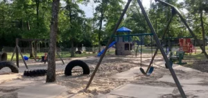 Slide Playground in Baldwin, MI
